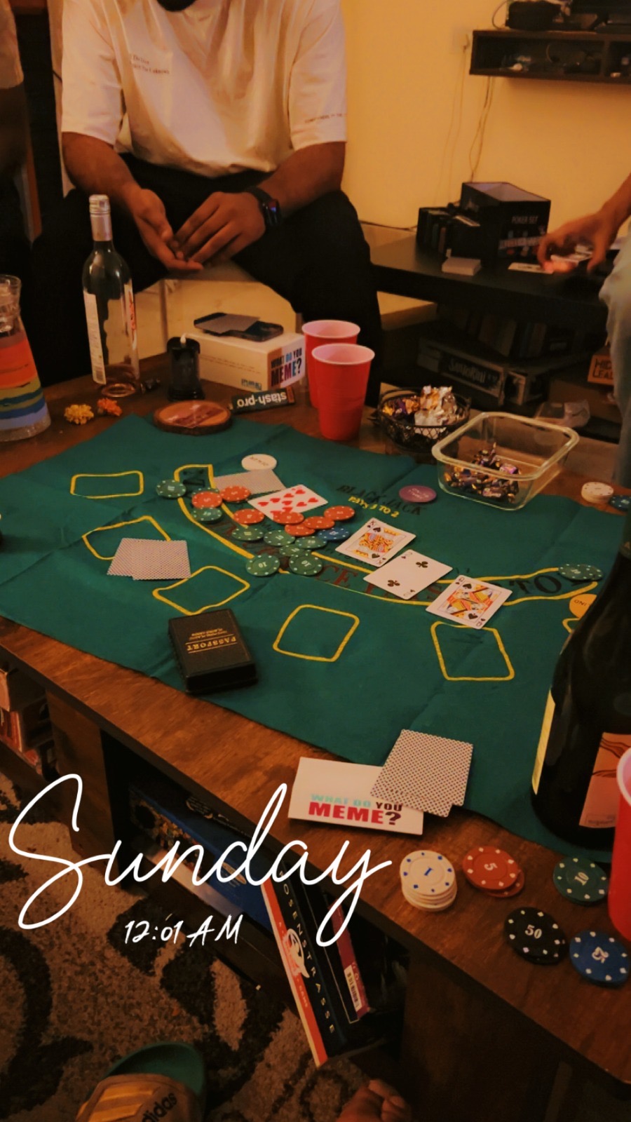 Poker, Pictionary & foo