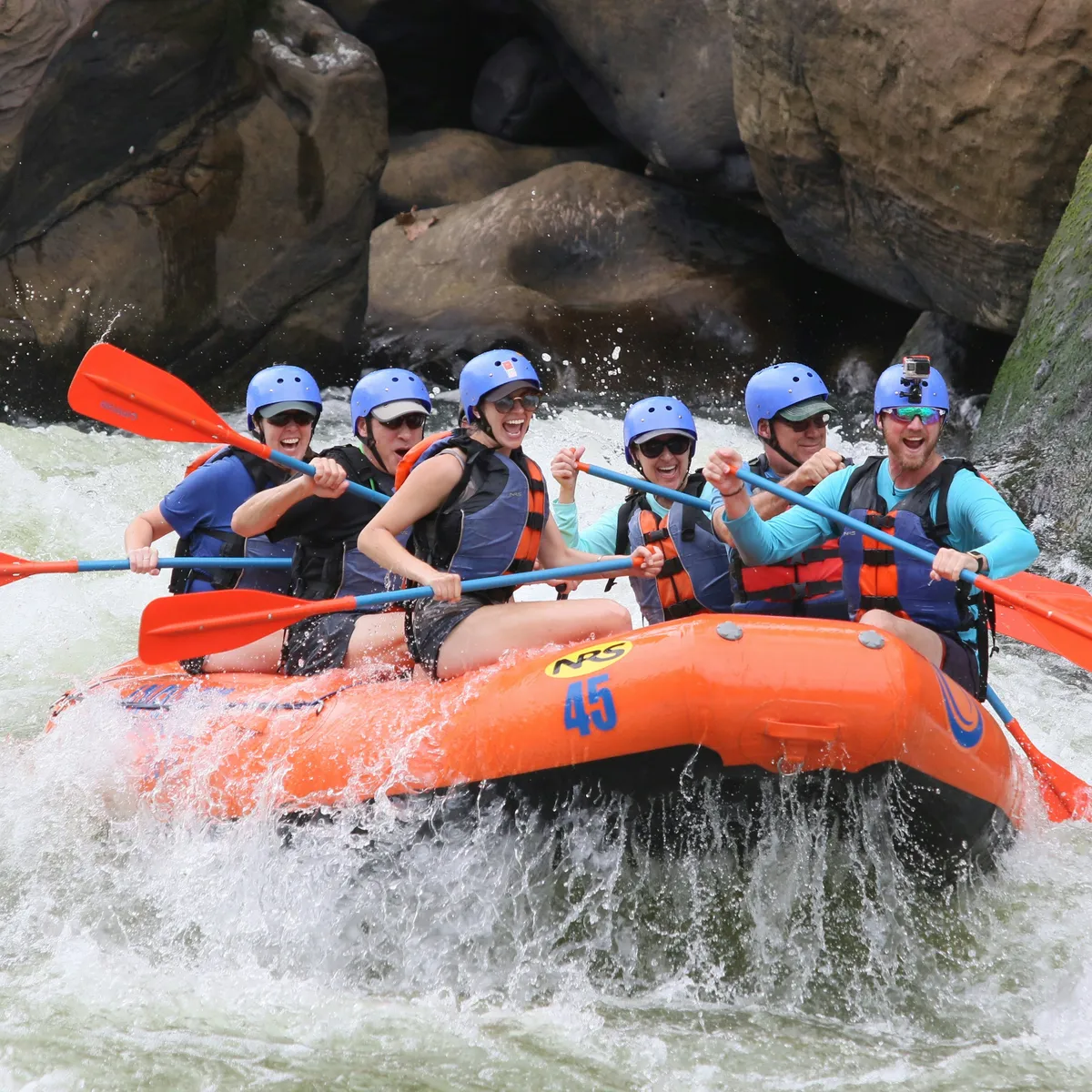 Thrivia Rafting Experience