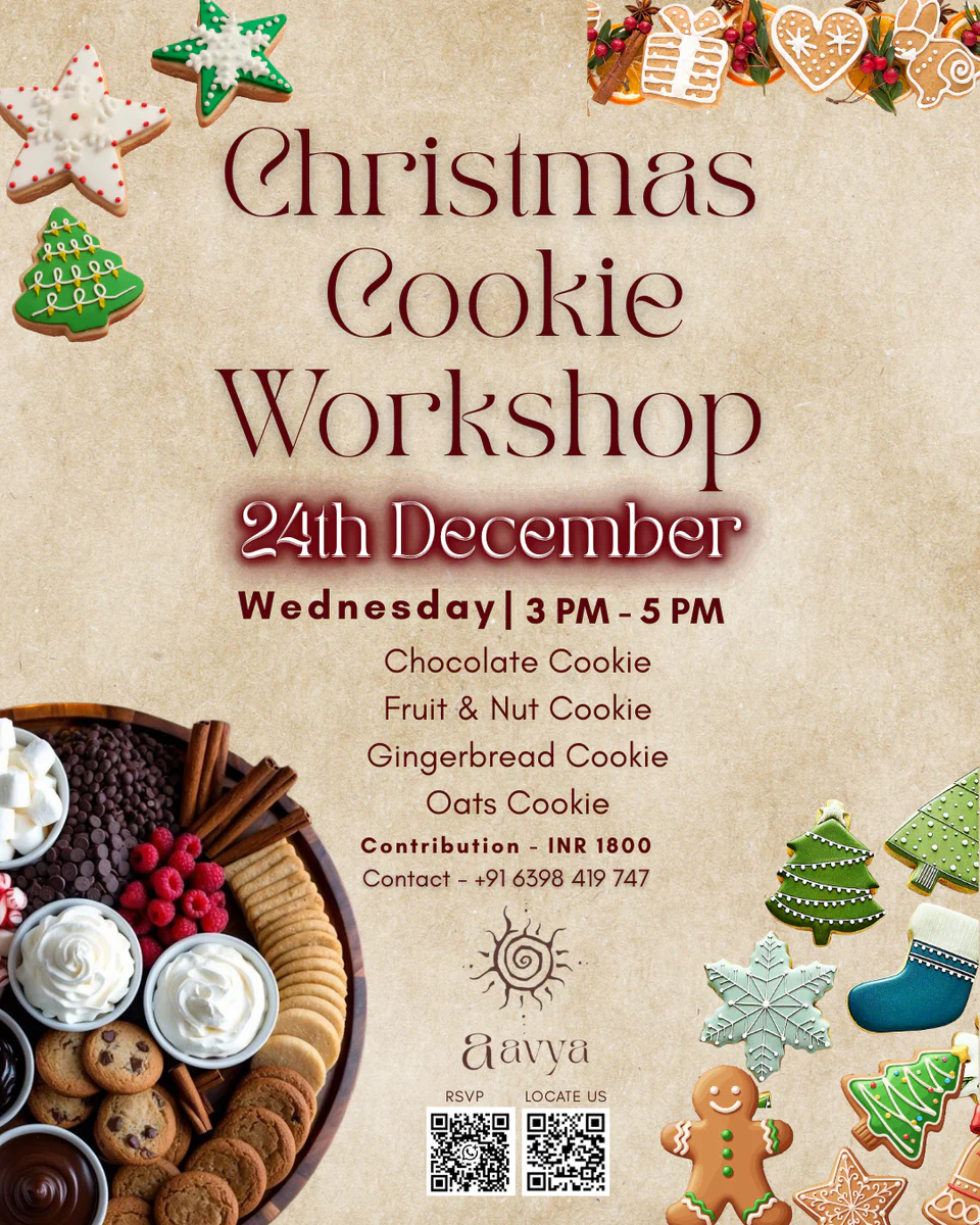 Christmas Cookie Workshop -24th Dec