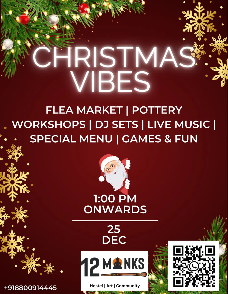 Christmas Vibes at 12 Monks