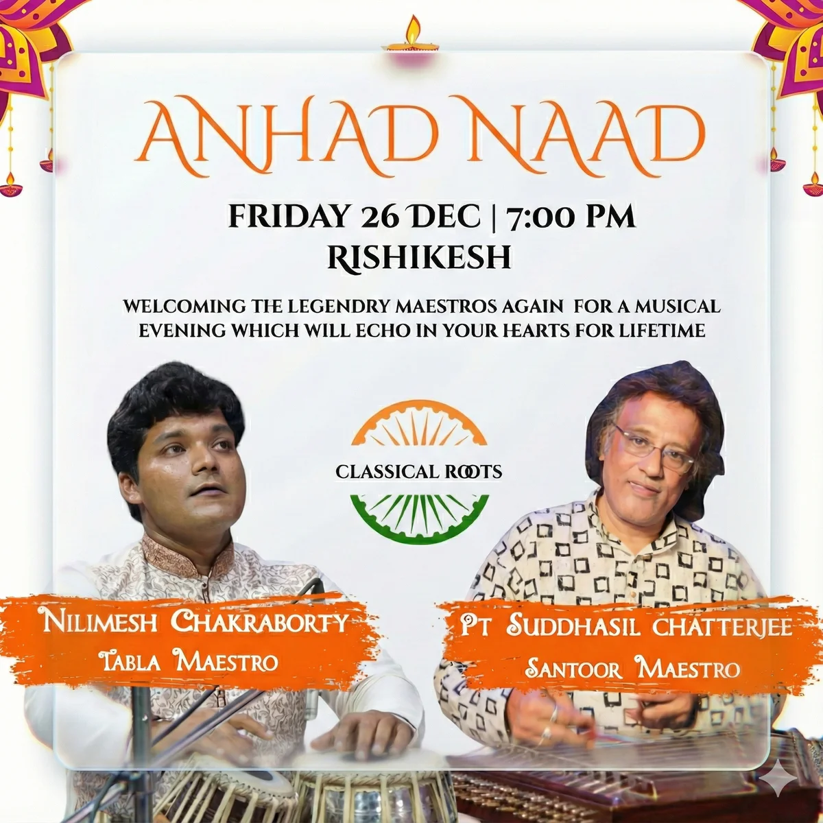 Anhad Naad – An Evening of Tabla & Santoor