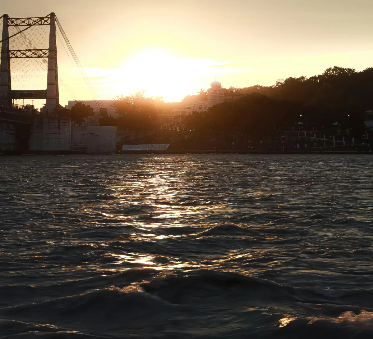 Gates Open & Sunset Ganga View