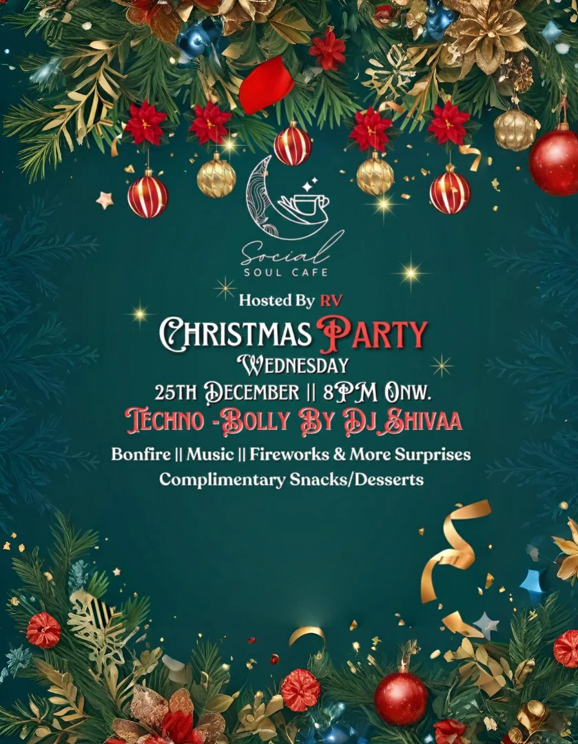 Christmas Party at Social Soul Cafe