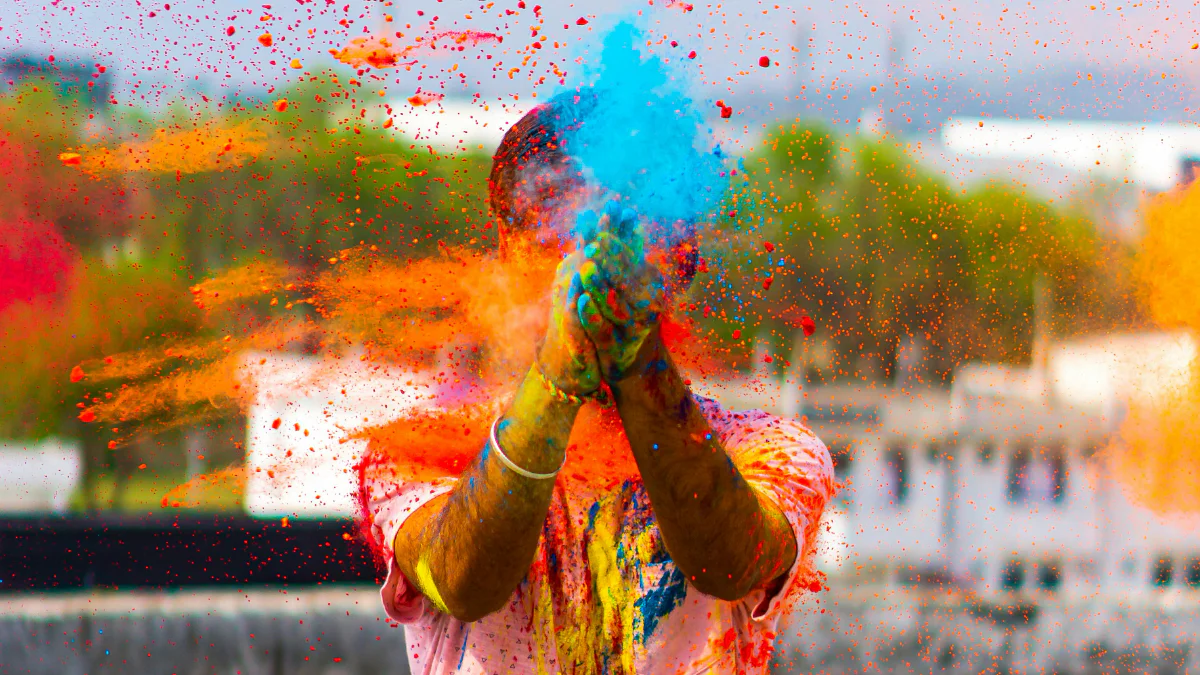 Pre Holi Fest with Khushi and Naikita