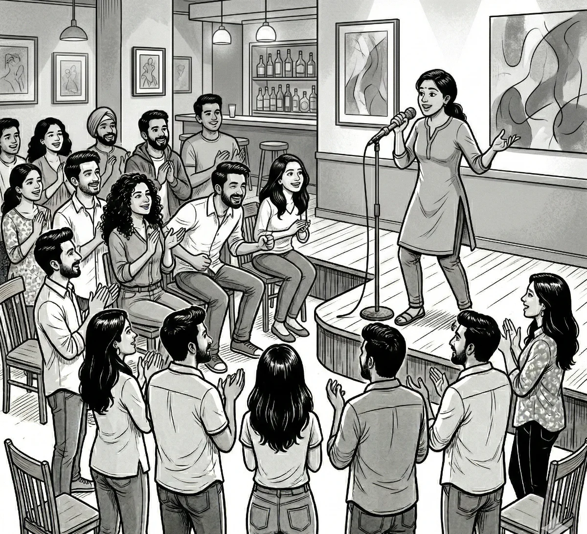 Open Mic Performance