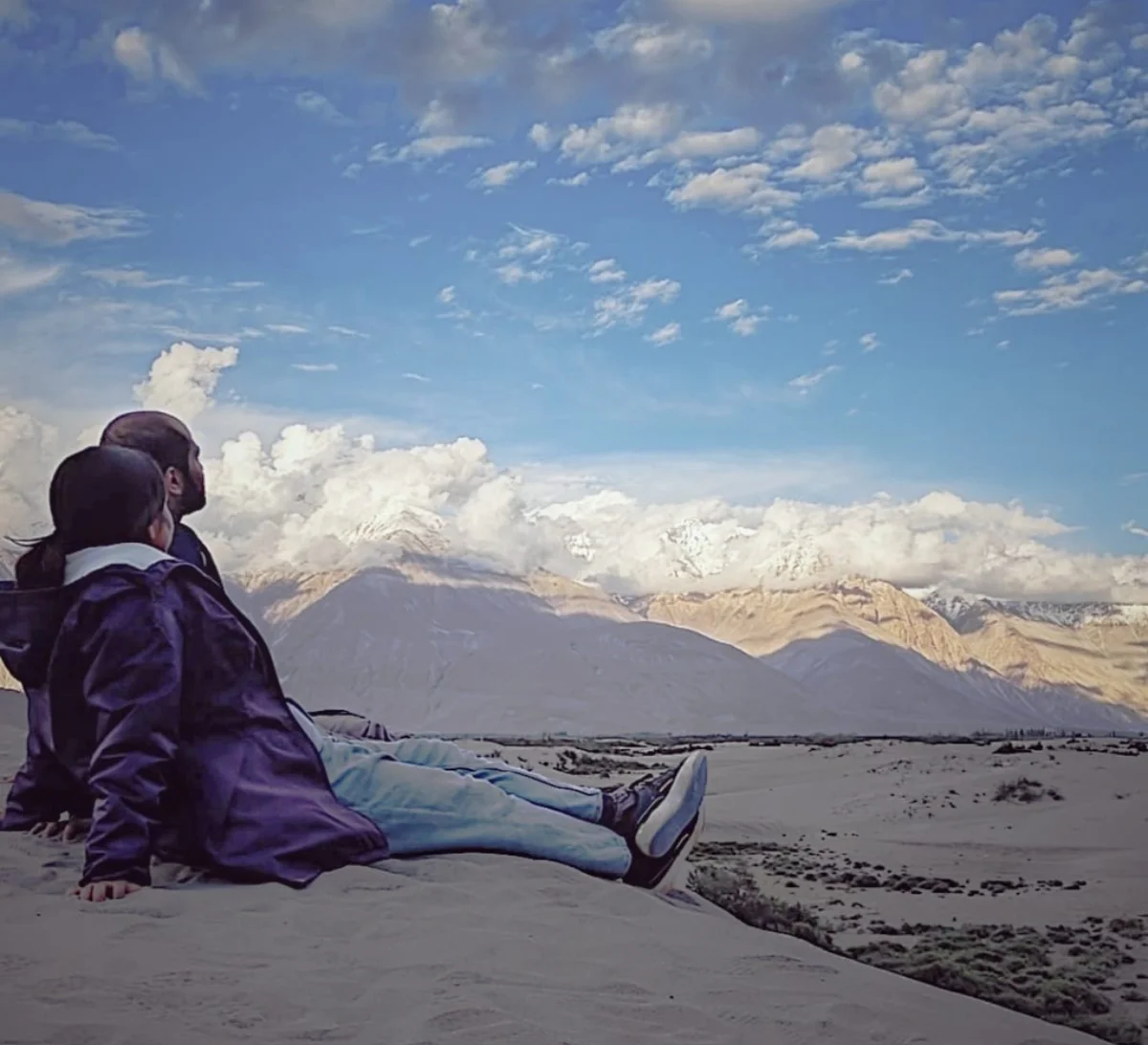 Leh to Nubra via Kardungla