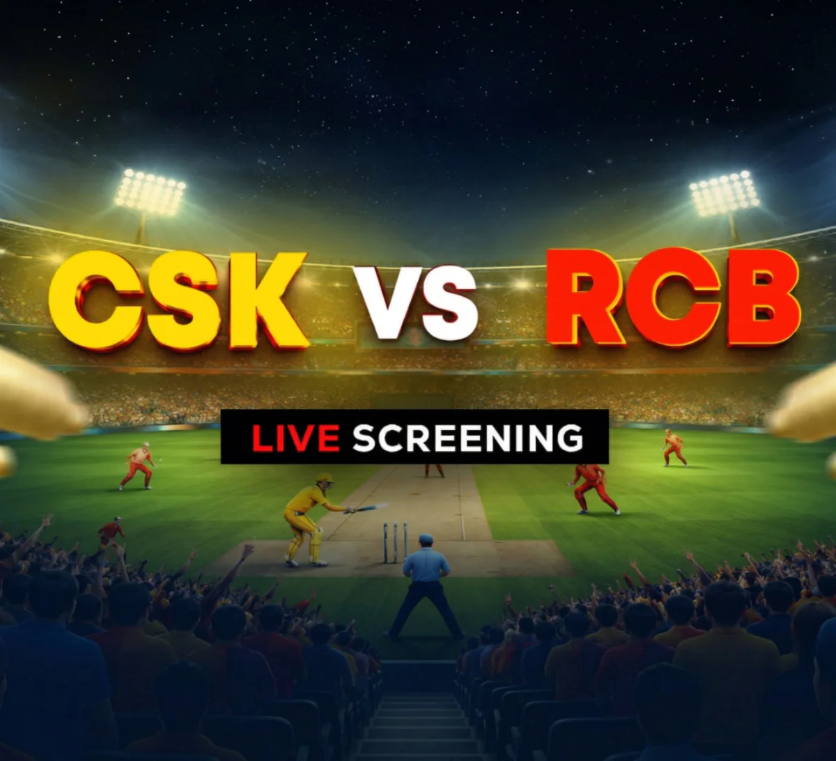 Live IPL Screening