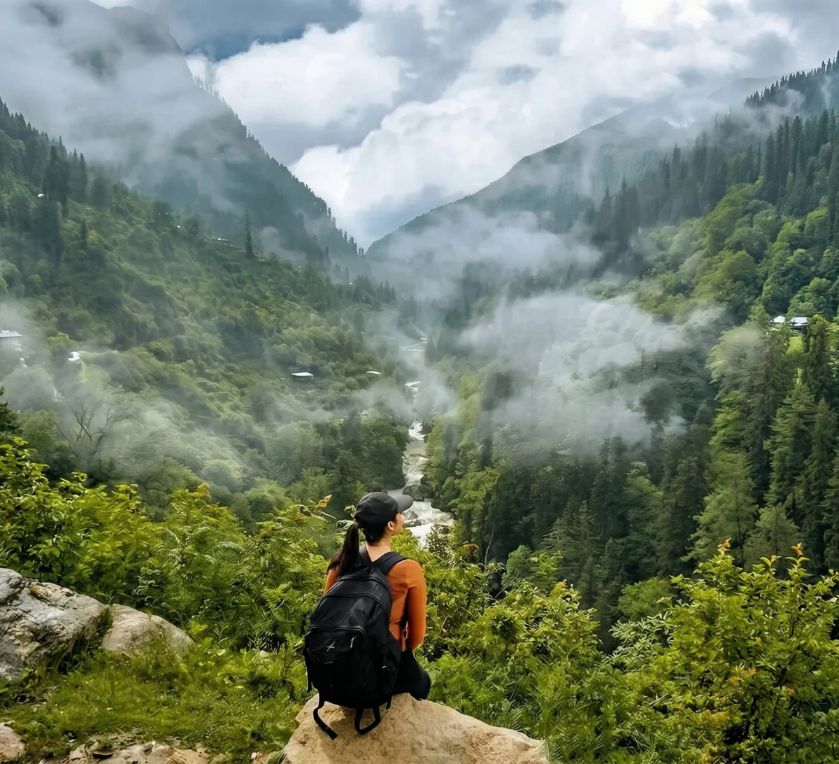 Day 1: Trek to Kheerganga & Riverside Camping