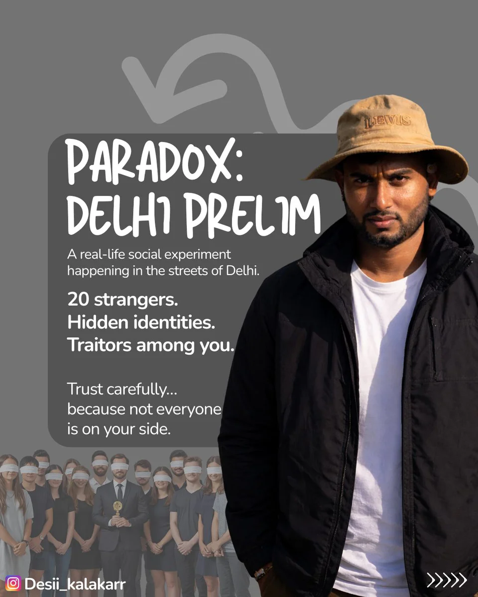 Paradox: Delhi Prelim – A Real-Life Social Experiment
