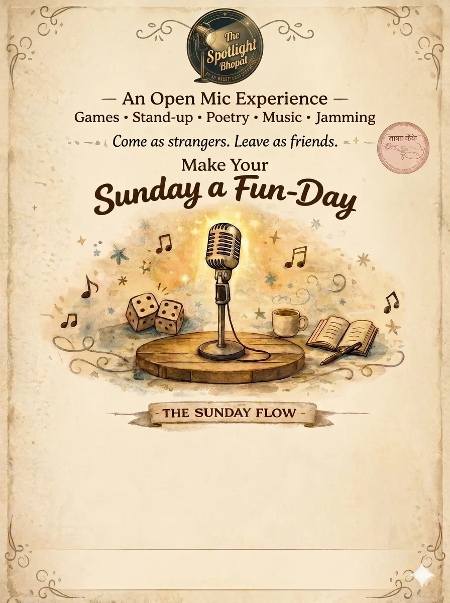 The Spotlight Bhopal (Open mic)