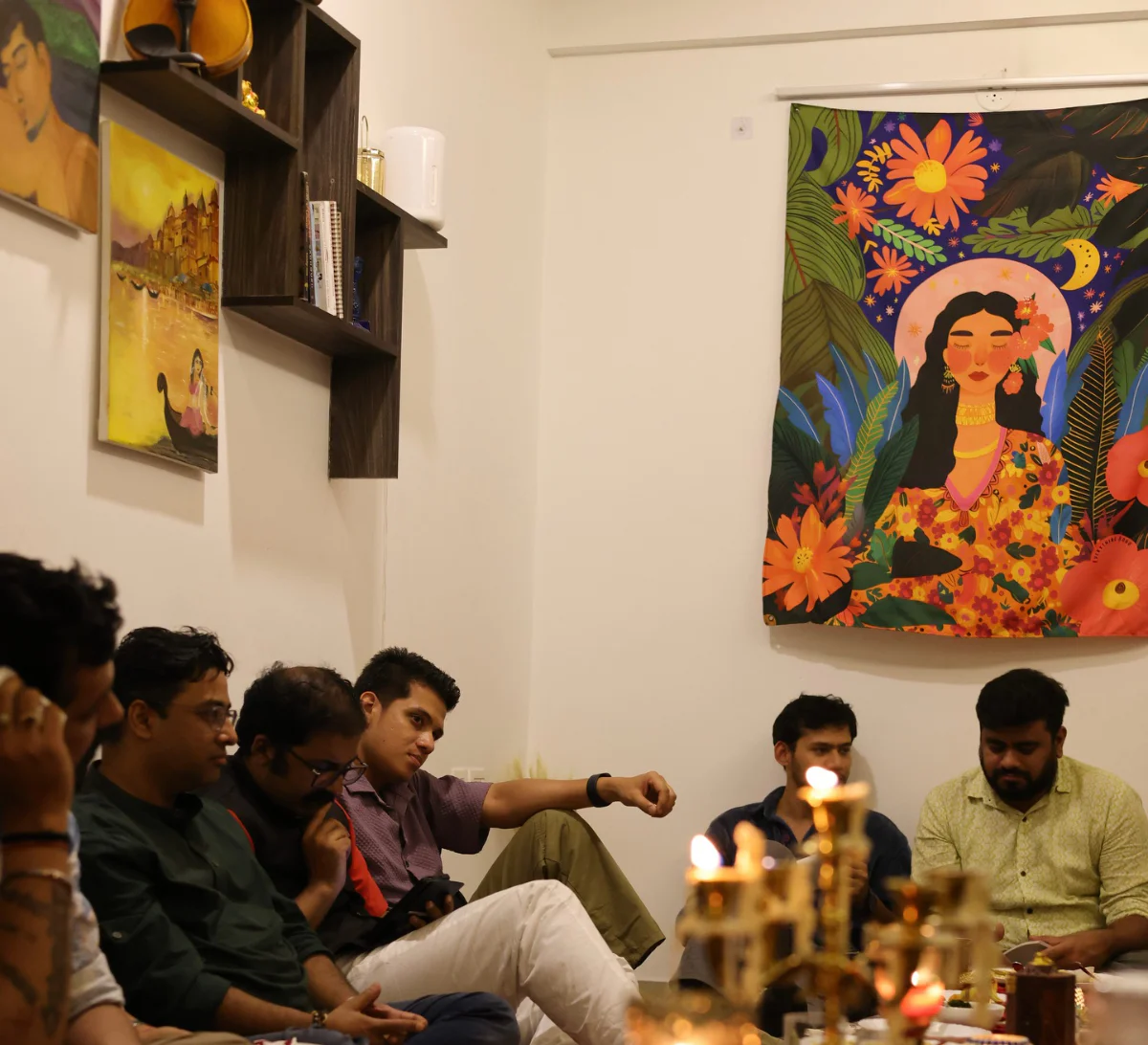 Agaaz-e-sham: Poetry & Snacks