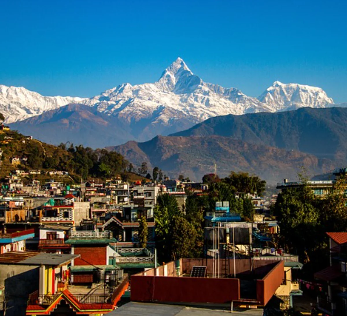 Day 1: Border Crossing to Pokhara