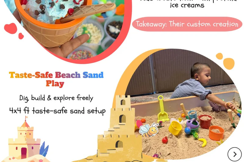Taste-Safe Beach Sand Play