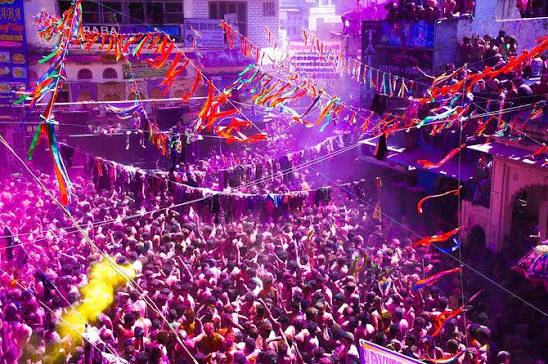 Fake Holi Pushkar