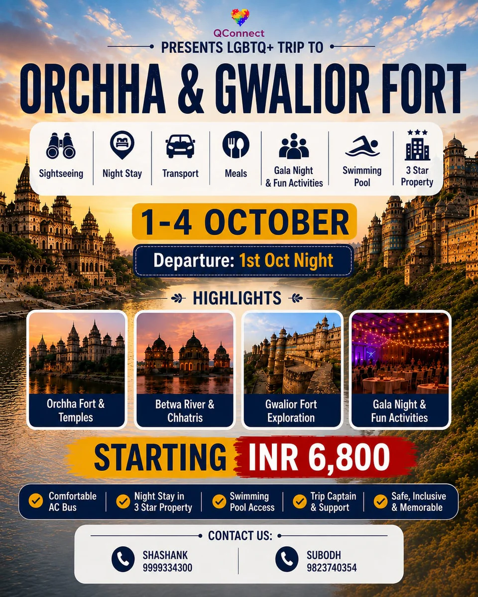 QConnect Orchha and Gwalior Fort Trip