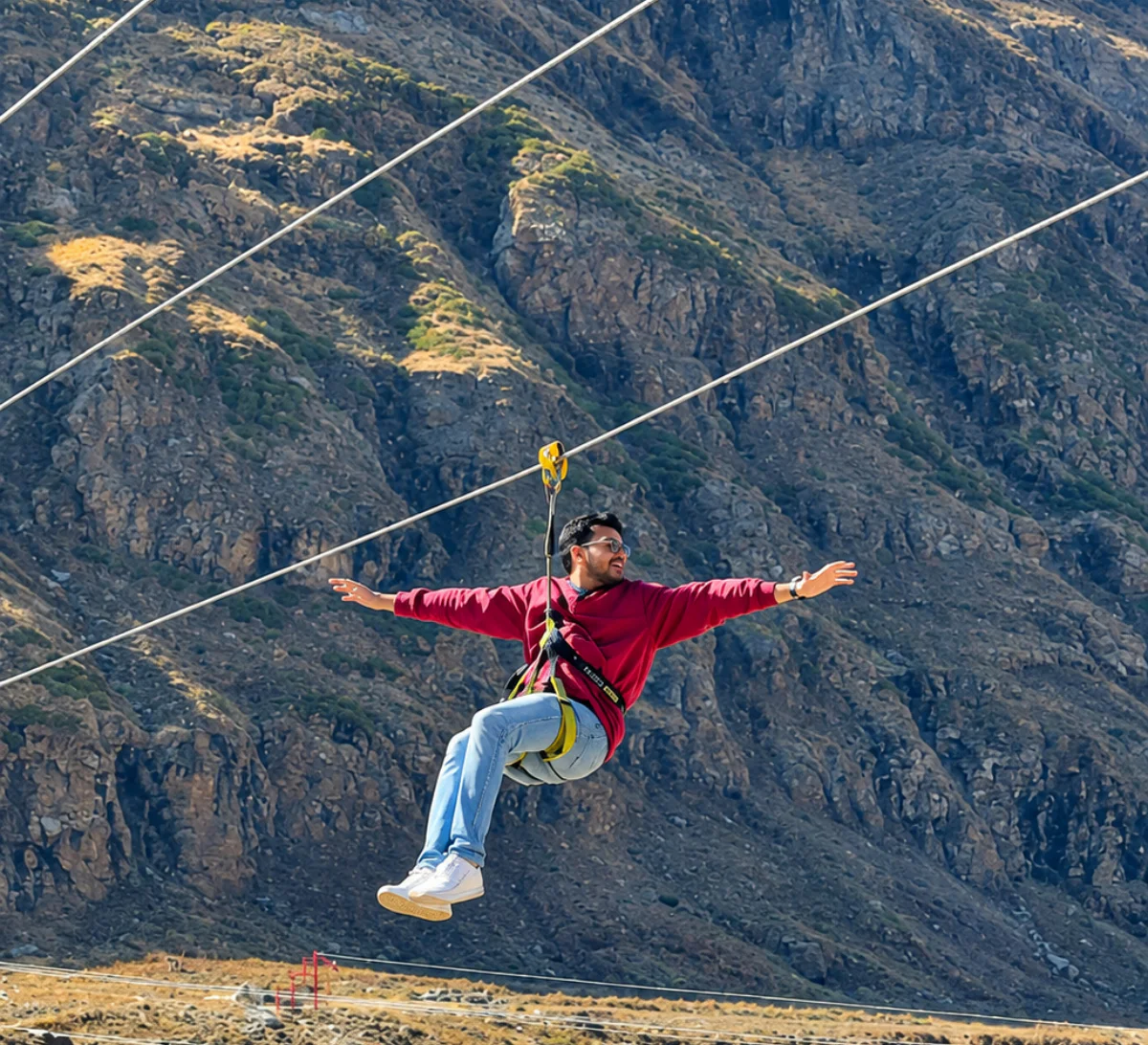 Solang Valley, here we come! | Valley Hopping, Valley Crossing, Zippling