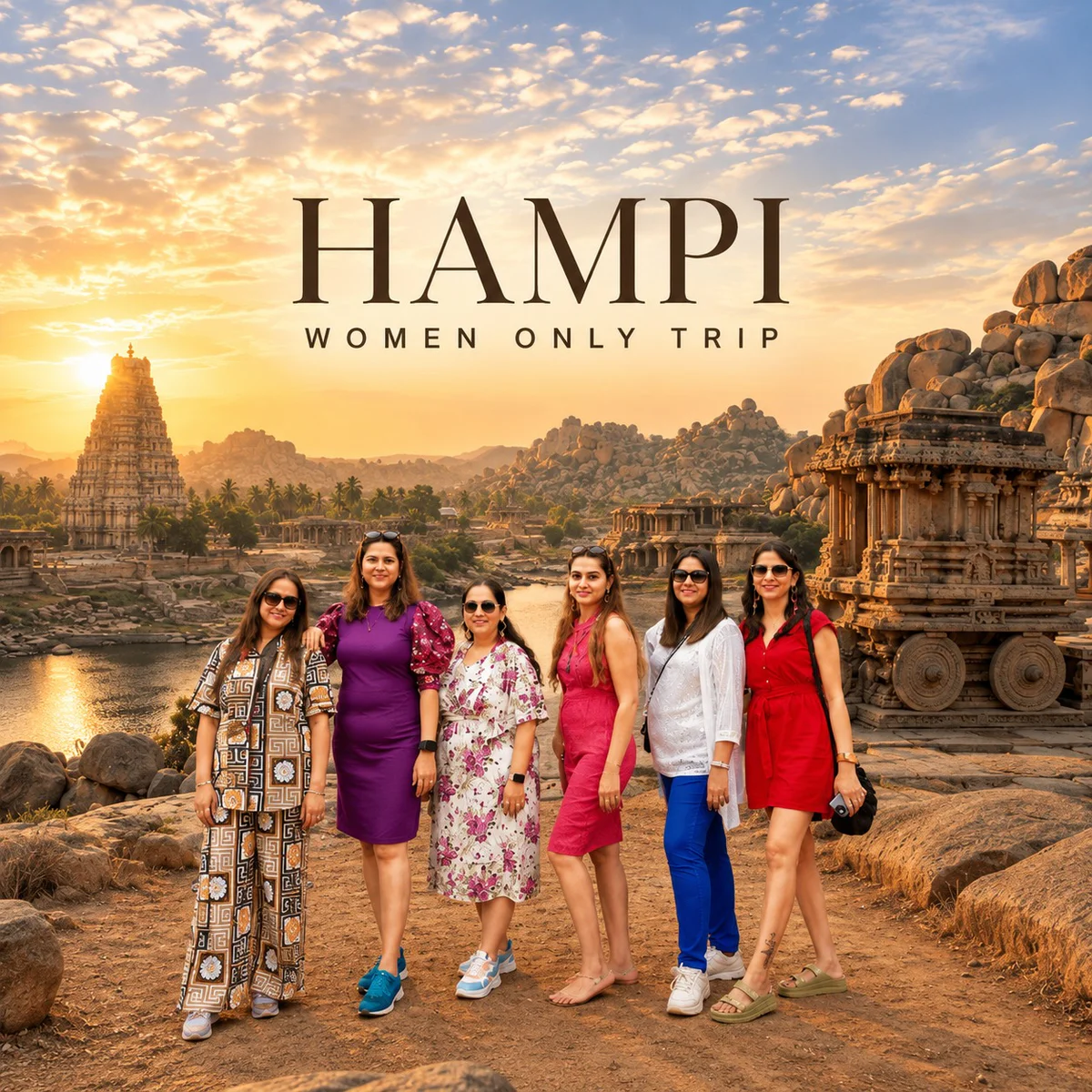 Women's Group Trip Exploring Hampi