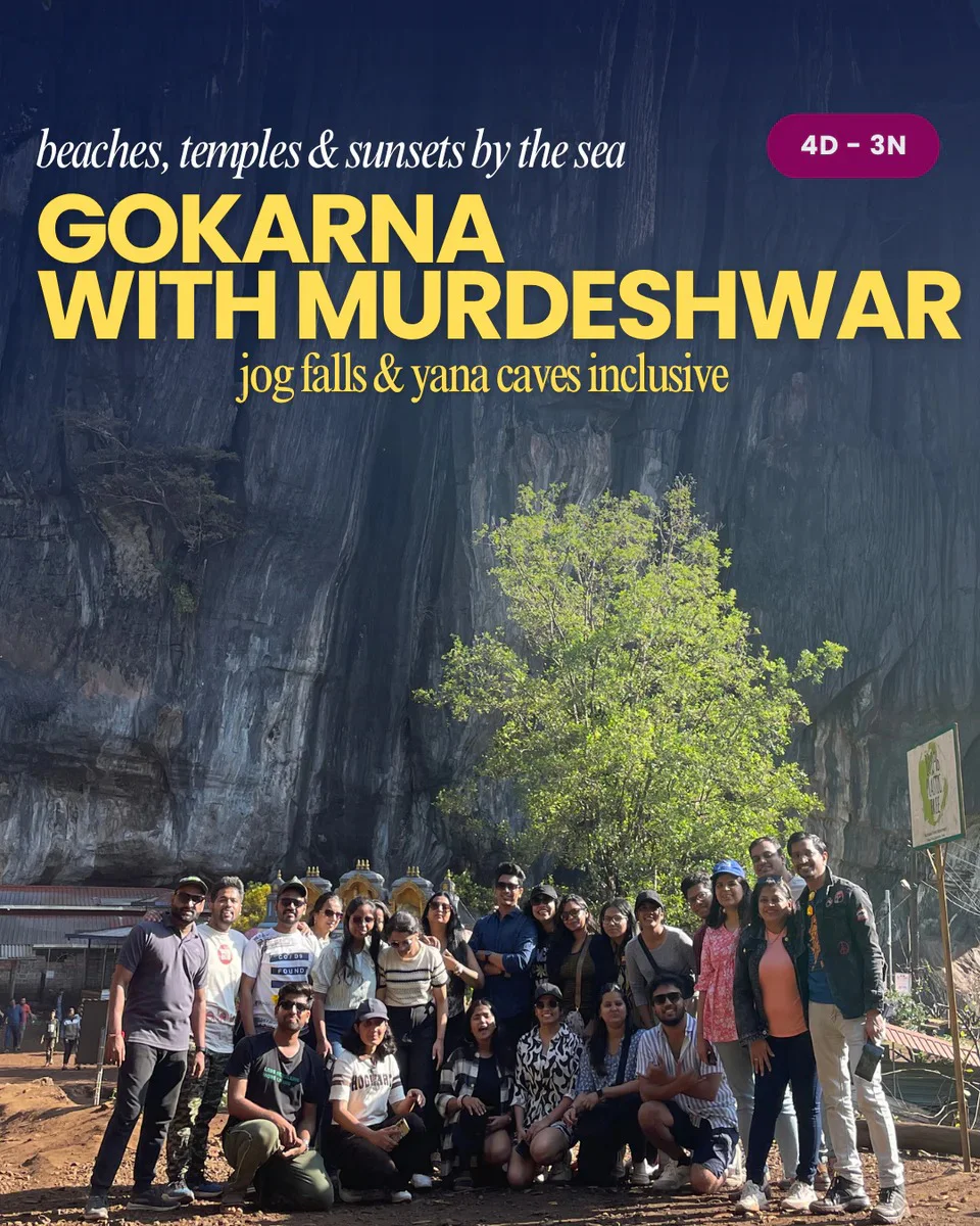 GO GOKARNA WITH MURUDESHWAR – By Train
