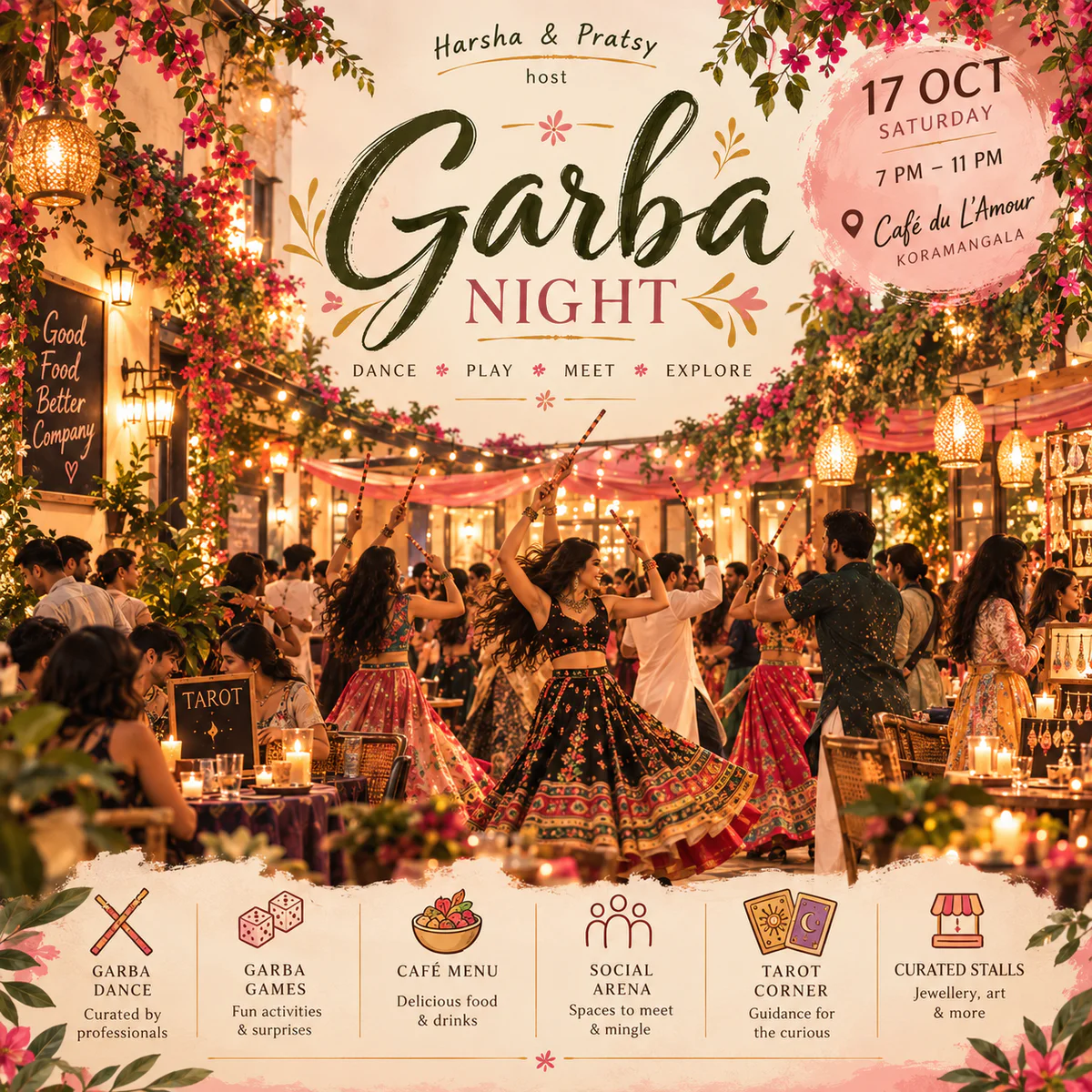 Garba Night at Cafe