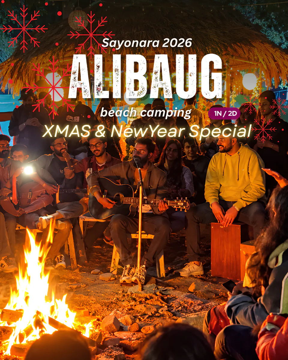 Sayonara 2026 – Alibaug Beach camping