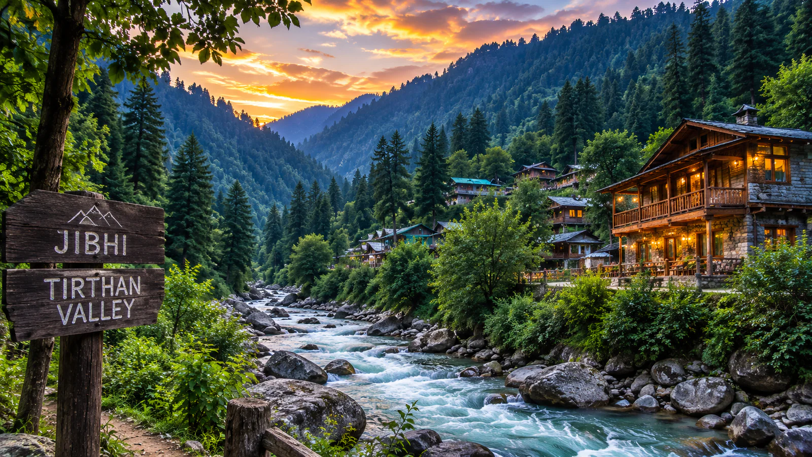Jibhi Tirthan Valley Trip