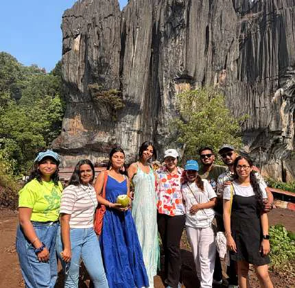 Yana Caves and the return train