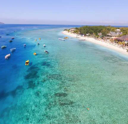 Fast boat to the Gili Islands